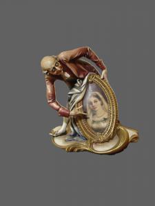 PORCELAIN STATUETTE "ANTONIO BORSATO"